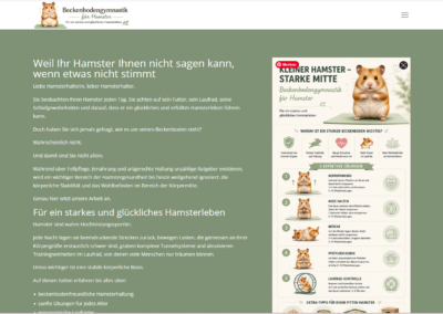 Beckenbodengymnastik für Hamster